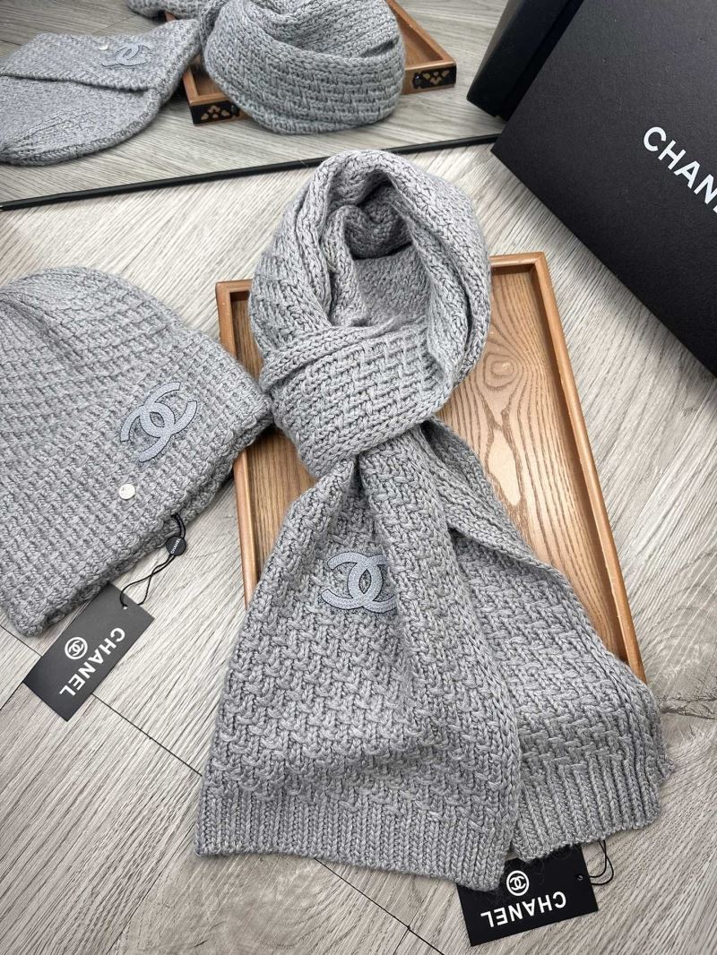 Chanel Caps Scarfs